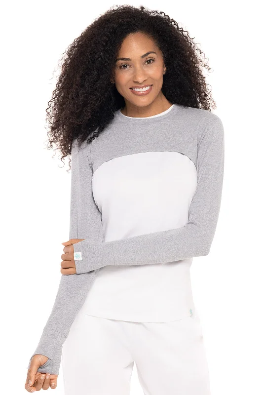 Women's Luna Pullover Shrug | Grey Heather