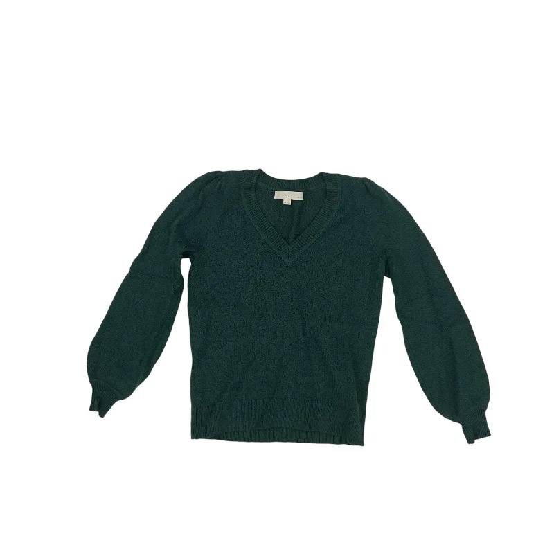 Sweater By Loft In Green, Size:Xsp