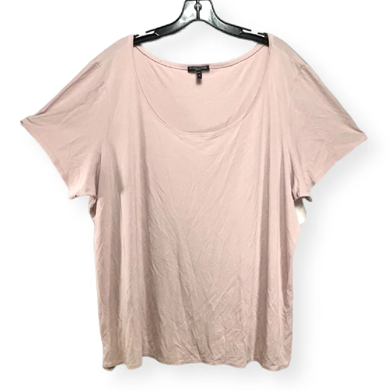 Top Short Sleeve By Eileen Fisher  Size: 3x