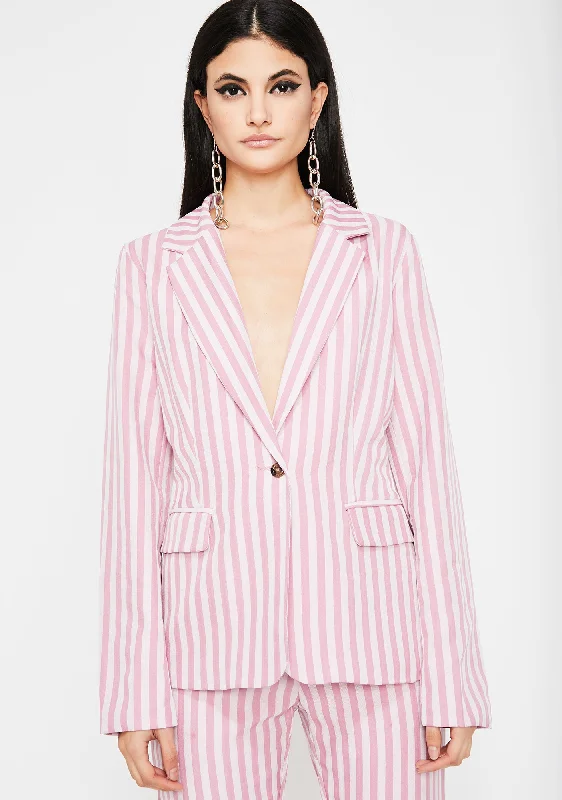 Baby Diva Edition Stripe Blazer