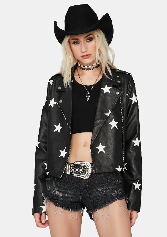 Starry Eyed Surprise Moto Jacket