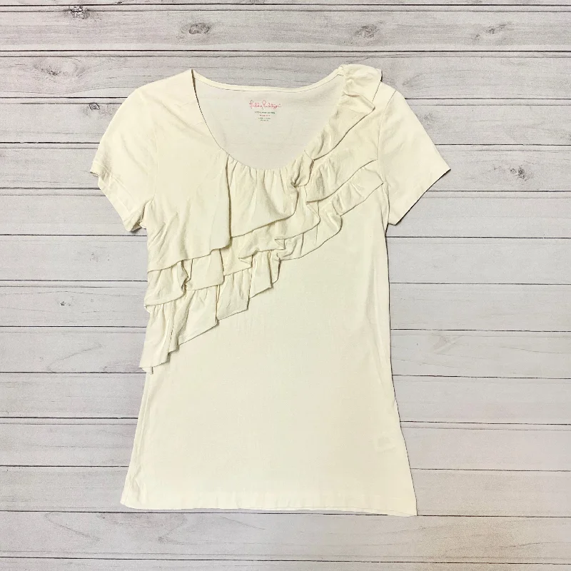 Top Short Sleeve Designer By Lilly Pulitzer  Size: M