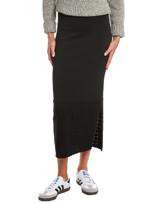 525 America Lace Knit Maxi Skirt