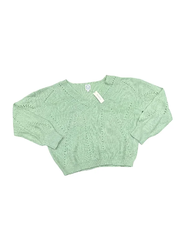 Sweater By Blue Rain In Green, Size: 3x