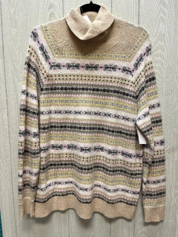 Sweater By Loft In Multi-colored, Size: Xl