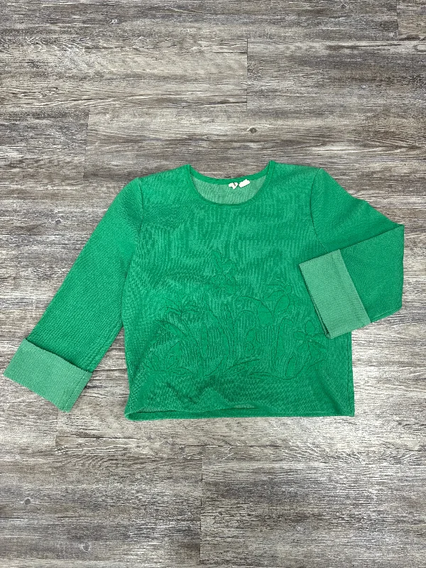 Sweater By Moth In Green, Size: S