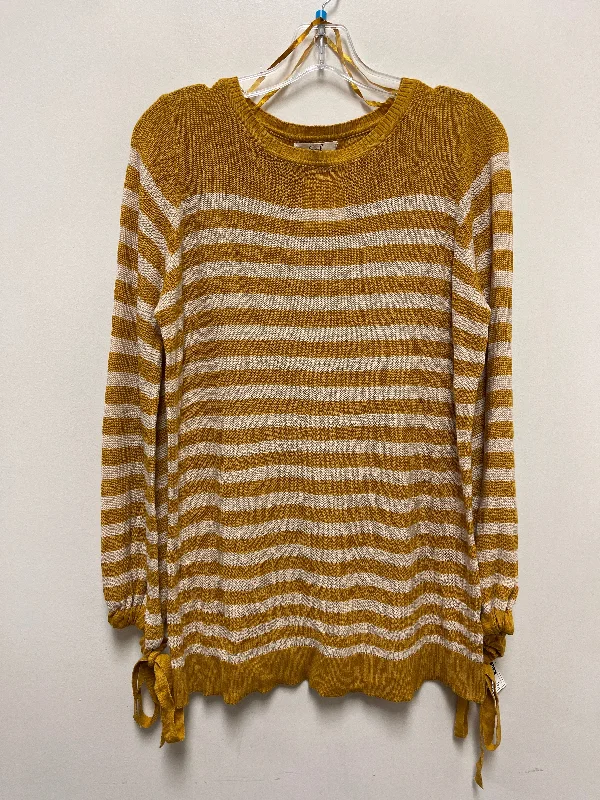 Sweater By Easel In Yellow, Size: S