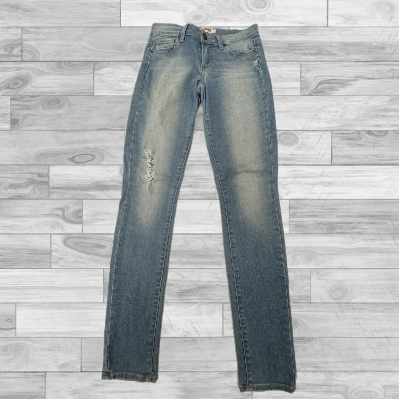 Jeans Skinny By Paige In Blue Denim, Size: 2