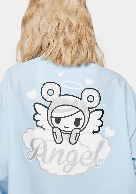 Iridescent Angel Coach Jacket