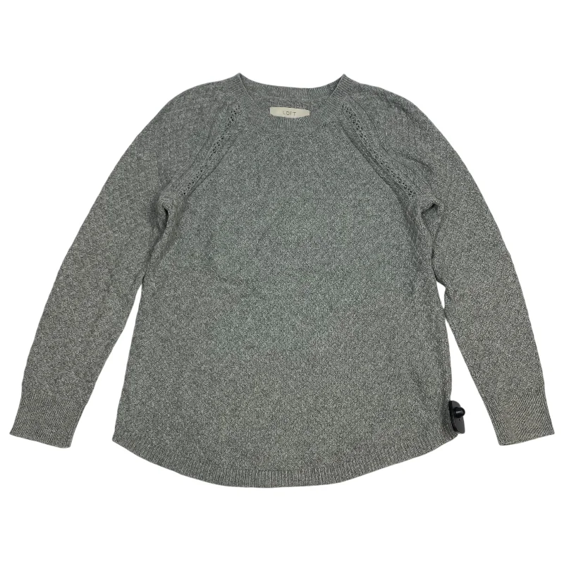 Sweater By Loft In Grey, Size: M