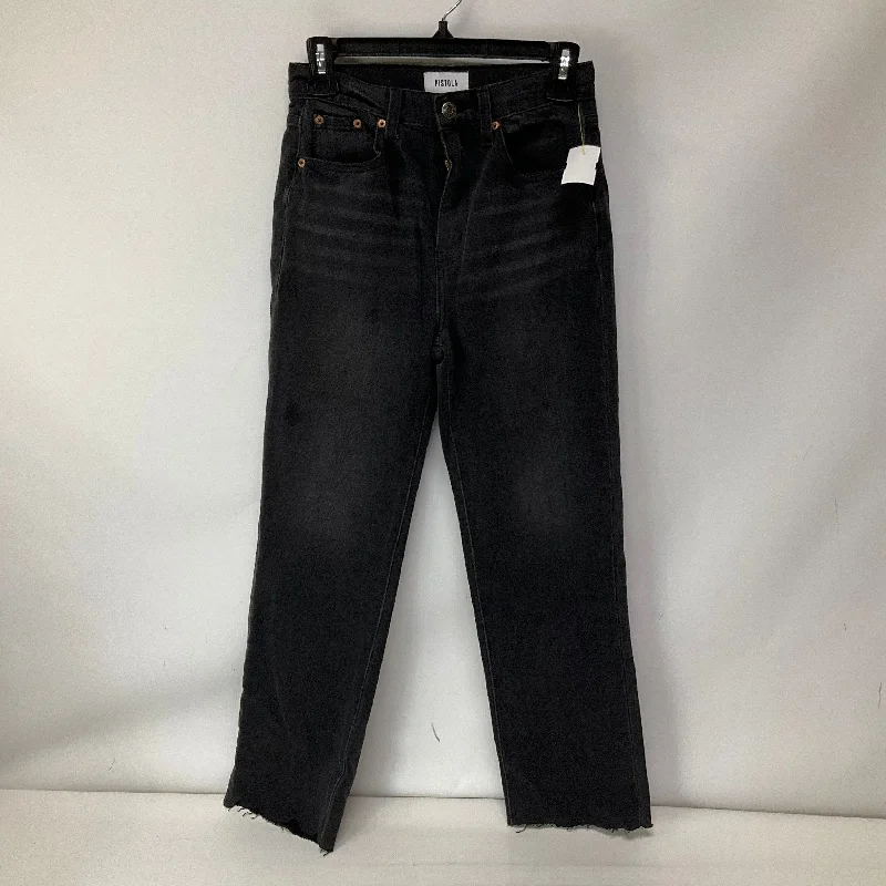 Jeans Skinny By Pistola In Black Denim, Size: 0