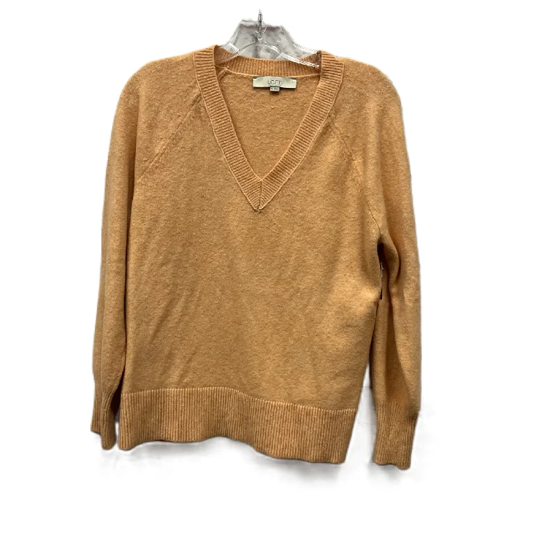 Sweater By Loft In Orange, Size: S