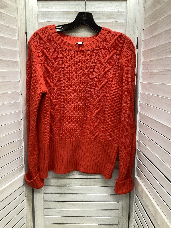 Sweater By Gap In Red, Size: L