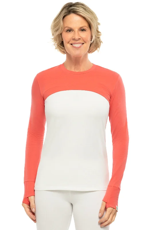 Women's Luna Pullover Shrug | Vivid Coral