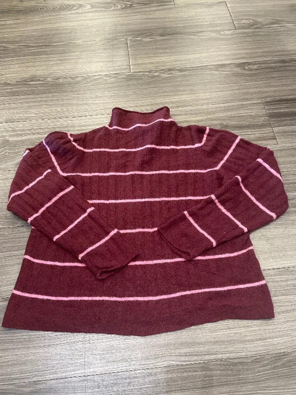 Sweater By Madewell In Red, Size: Xl