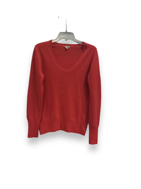 Sweater Cashmere By Halogen In Coral, Size: M