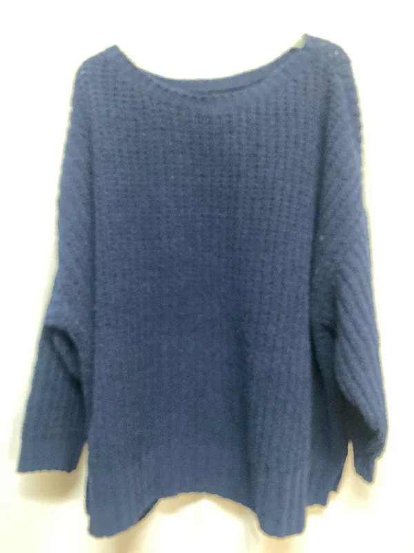 Sweater By American Eagle In Blue, Size: L