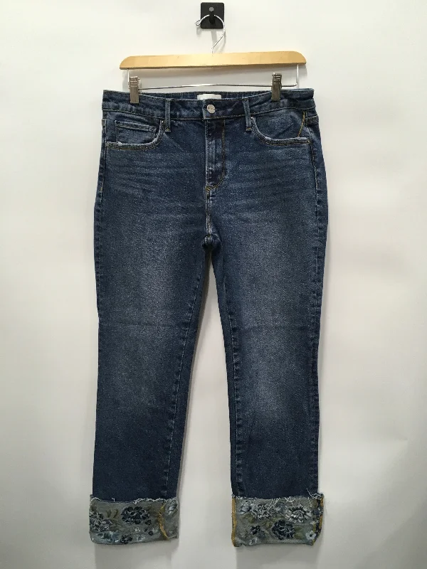 Jeans Cropped By Driftwood In Blue Denim, Size: 8