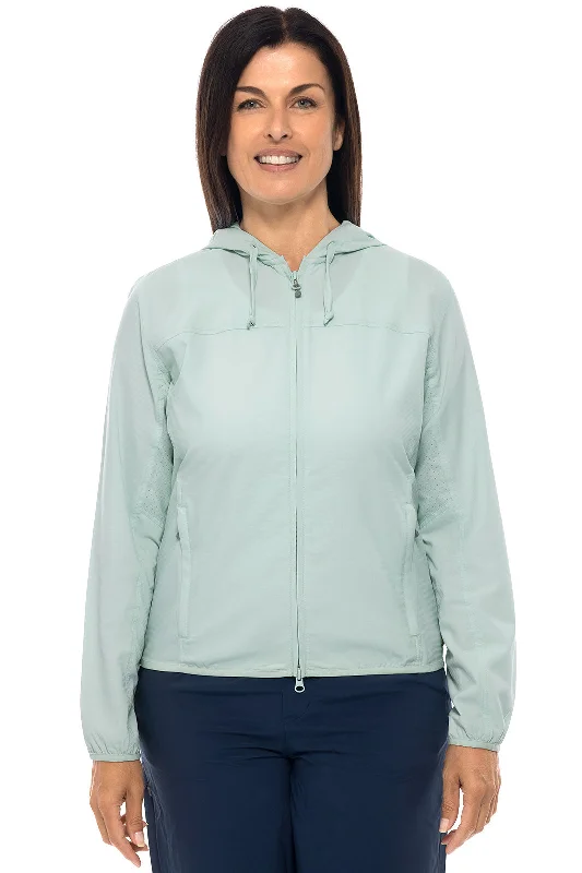 Women's Arcadian Packable Sunblock Jacket | Misty Aqua