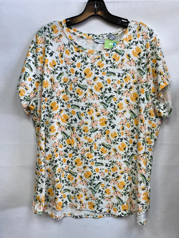 Top Short Sleeve By Isaac Mizrahi Live Qvc  Size: 2x