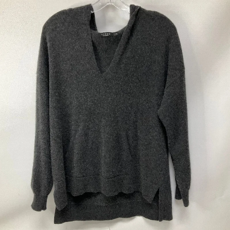 Sweater Cashmere By Cma In Grey, Size: Xxl