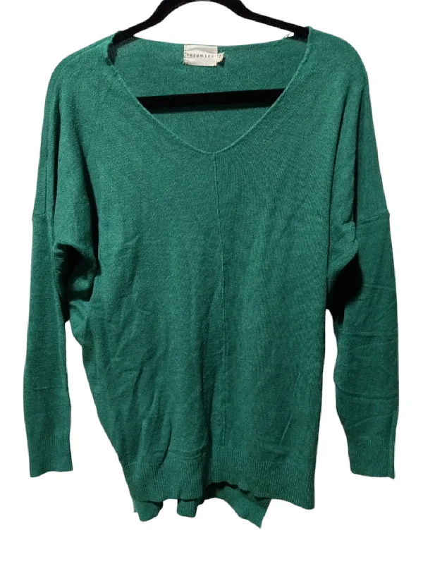 Sweater By Dreamers In Green, Size: S