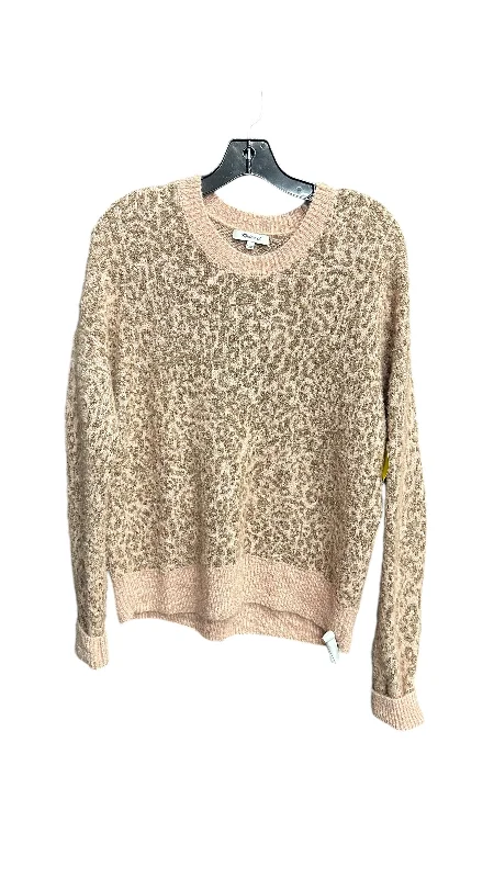 Sweater By Madewell In Leopard Print, Size: L