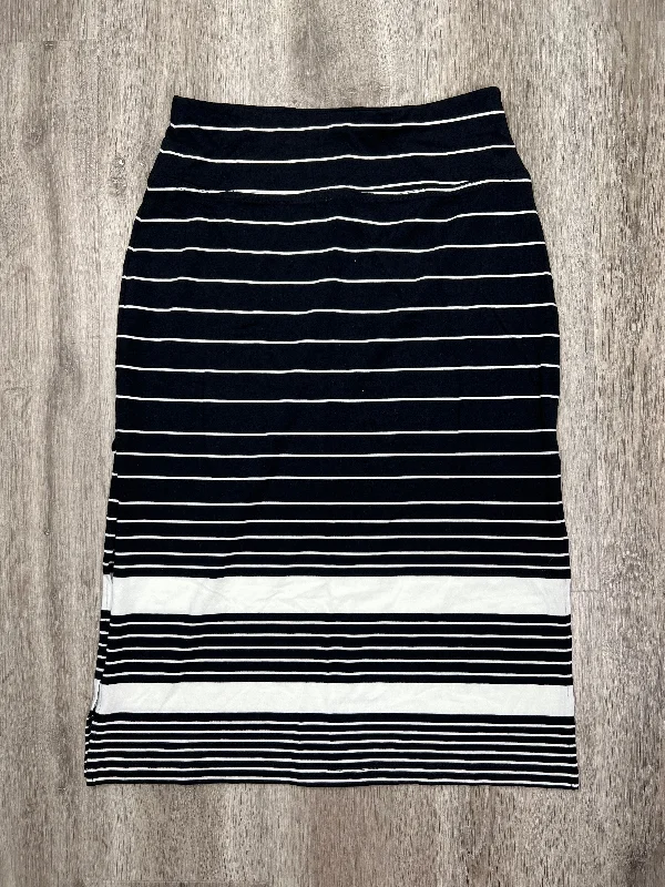 Striped Pattern Skirt Midi Athleta, Size S