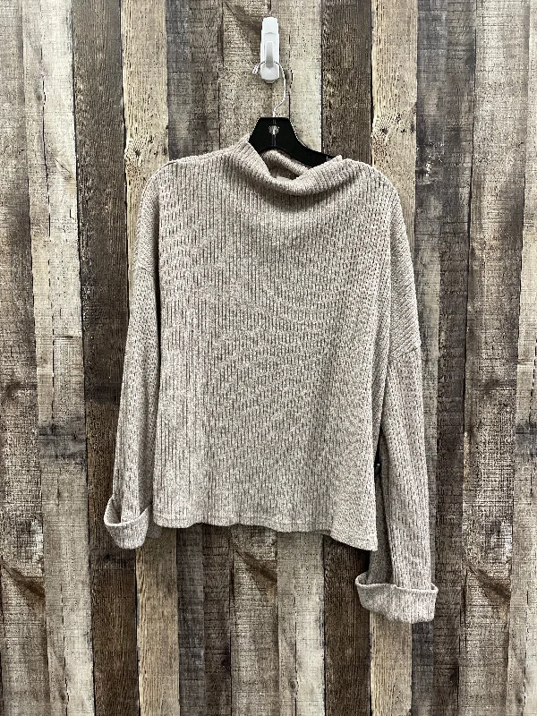 Sweater By Melloday In Taupe, Size: M