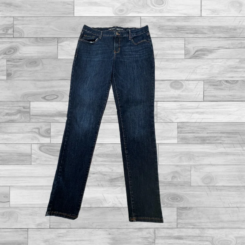 Jeans Skinny By Old Navy In Blue Denim, Size: 12