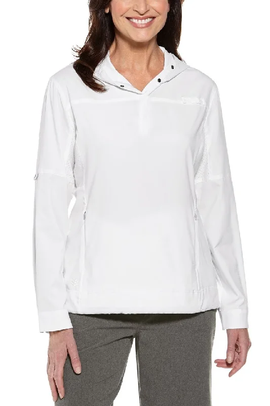 Women's Sea Spray Henley | White