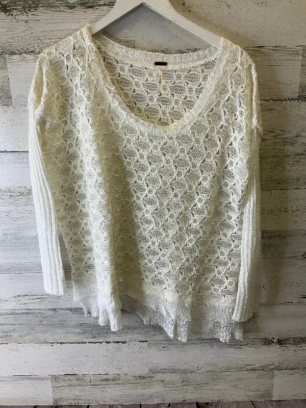 Sweater By We The Free In Cream, Size: S