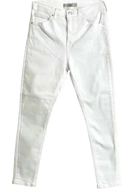 Women's Jamie High Rise Skinny Ankle Jeans In White