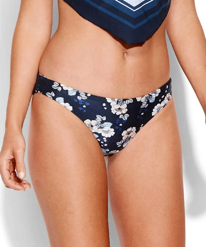 Splendour Reversible Hipster Bottom In Indigo