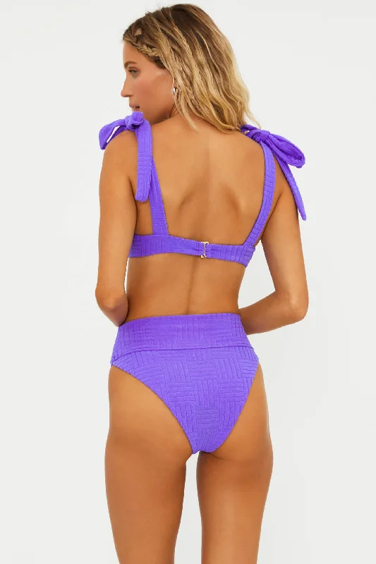 Highway Bottom Ultra Violet Terry