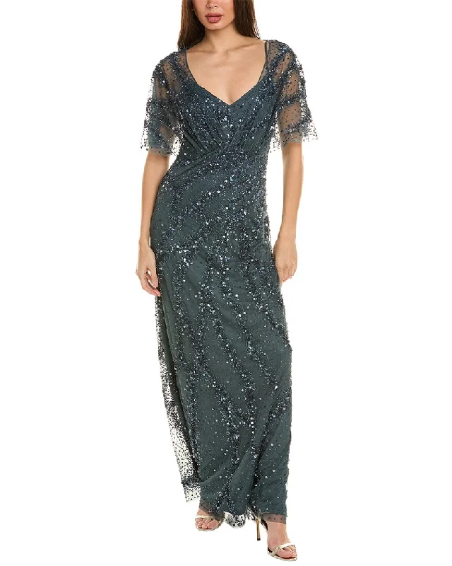 Theia Embellished Gown