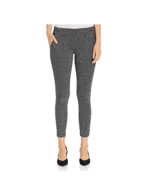 Womens Patterned Knit Skinny Pants